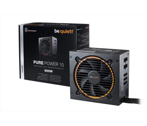 be quiet! 600W Pure Power 10 CM - 346823 - zdjęcie